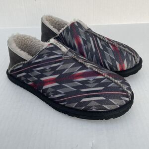Pendleton Men's Couch Cruiser Slippers Sheepskin Lined Casual Slip On Size 8